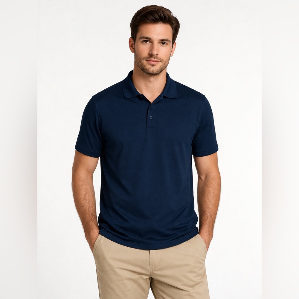 Croft & Barrow Performance Polo XL Navy Golf Shirt